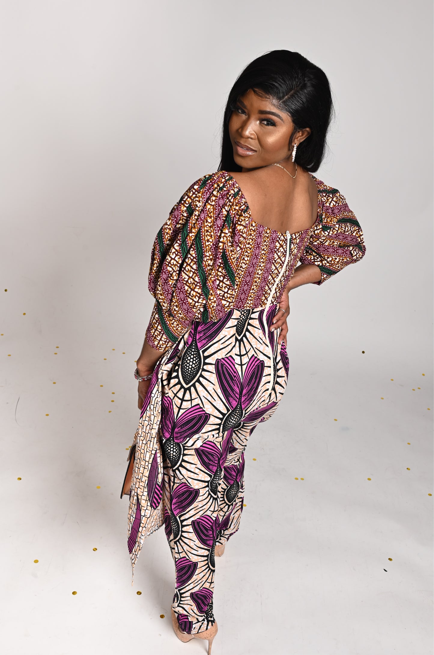 African Print Ankara Jumpsuit