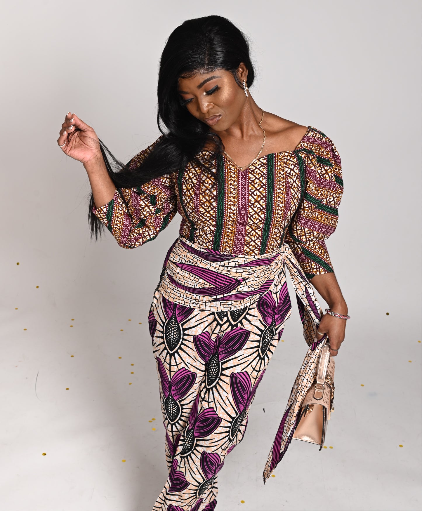 African Print Ankara Jumpsuit